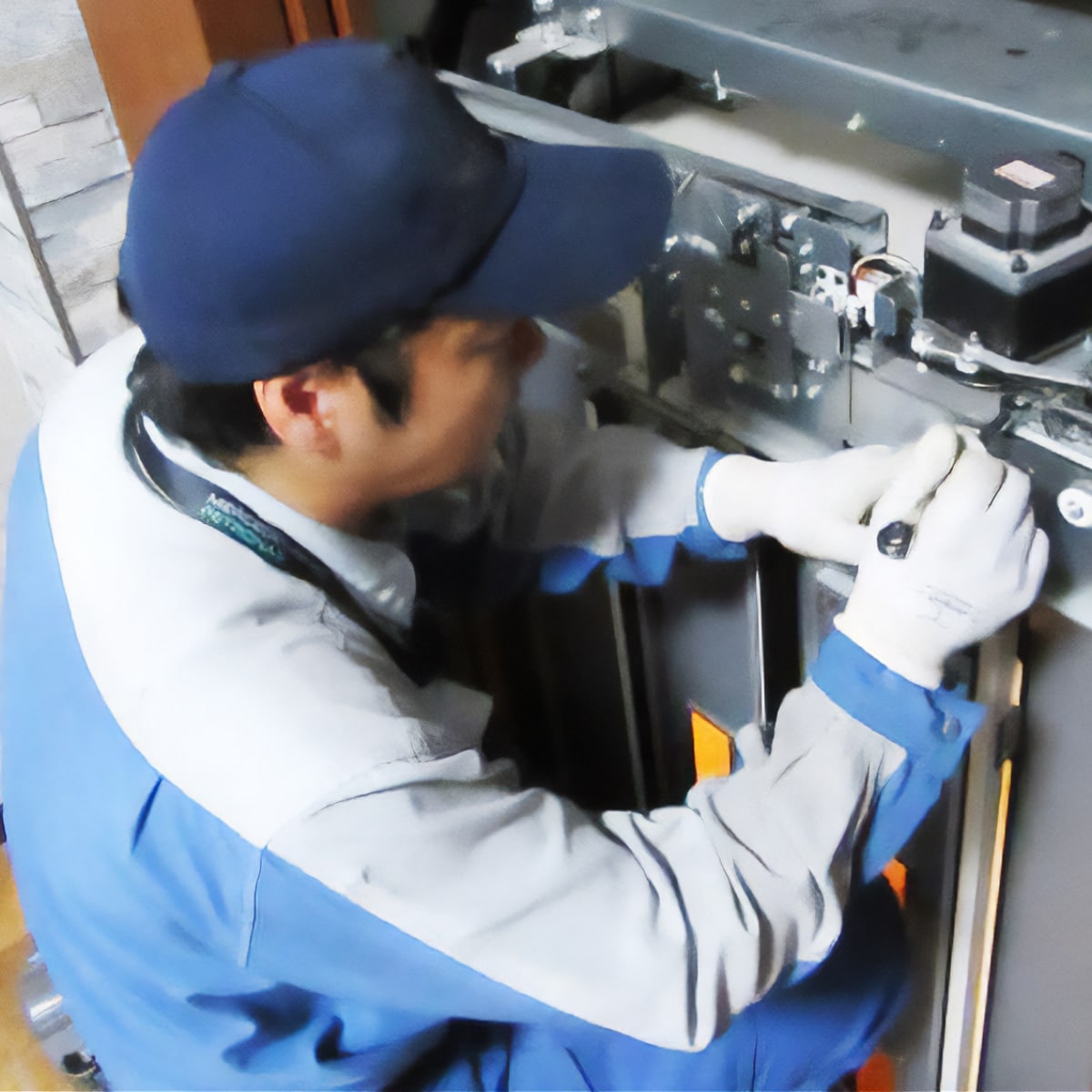 エレベーターの取付工事