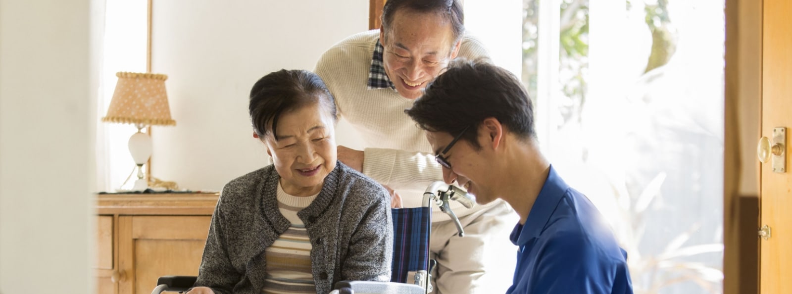 高齢化が進む社会を快適に